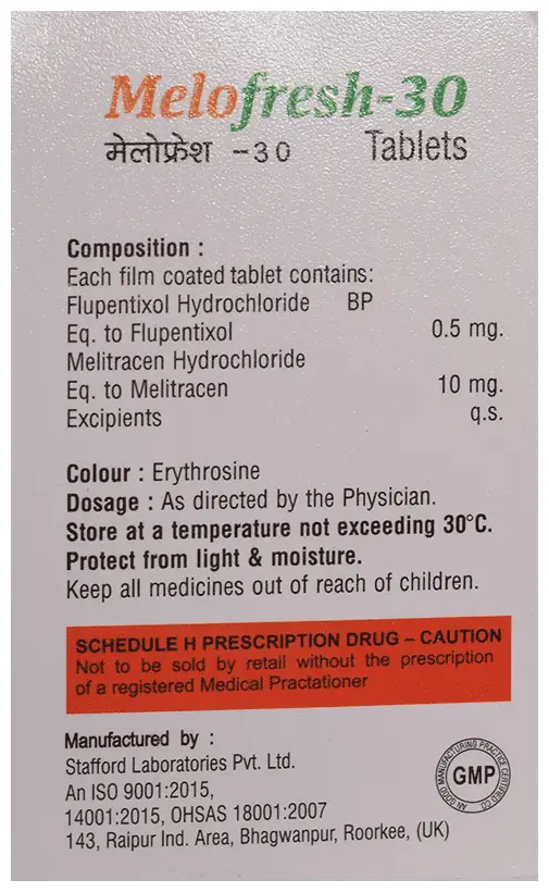 Melofresh 30 Tablet