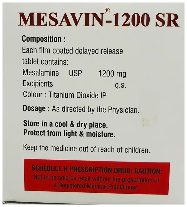 Mesavin 1200 SR Tablet