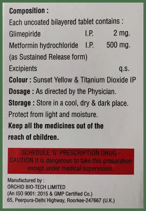 Met-G2 Tablet SR