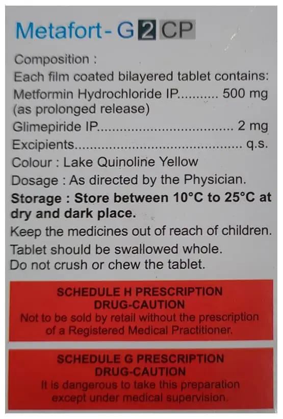 Metafort G2 CP Tablet PR