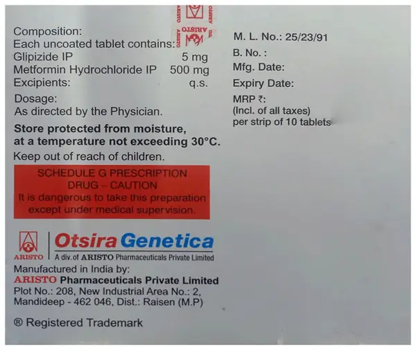 Metaglez Forte Tablet