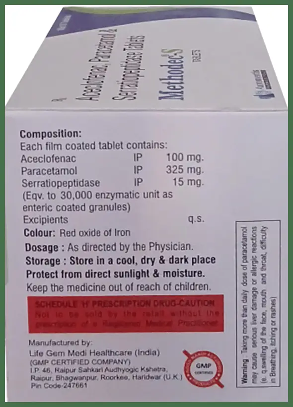 Methodec S Tablet