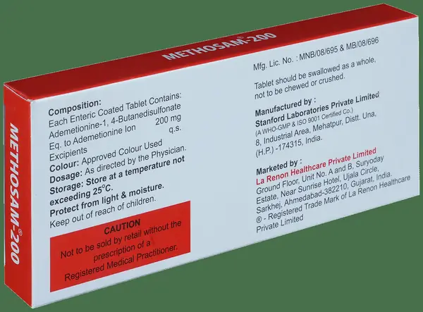 Methosam 200 Tablet thumbnail 3