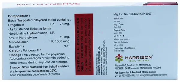 Methynerve Tablet SR