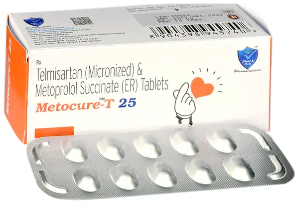 Metocure-T 25 Tablet ER