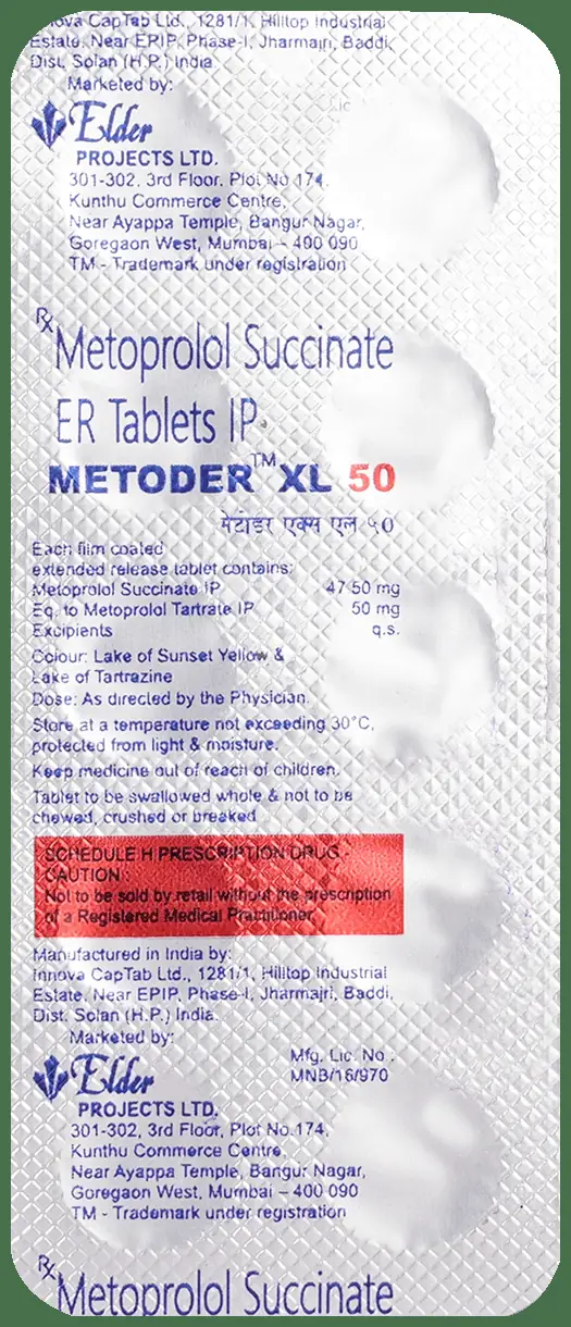 Metoder 50mg Tablet XL