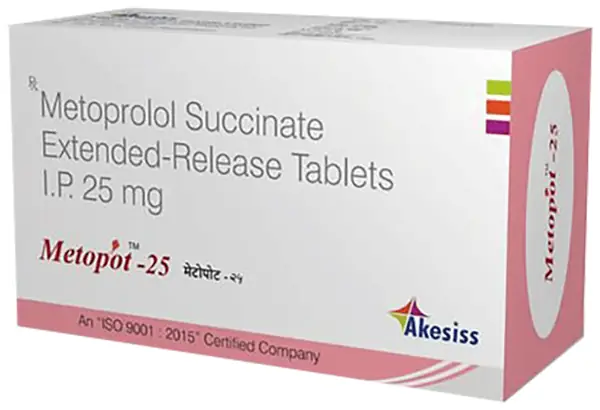 Metopot 25 Tablet ER