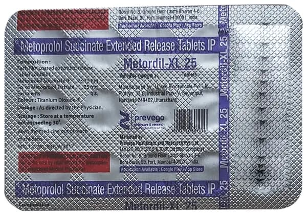 Metordil-XL 25 Tablet