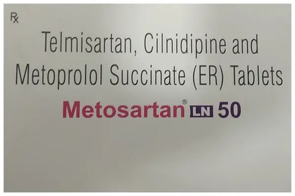 Metosartan LN 50 Tablet ER