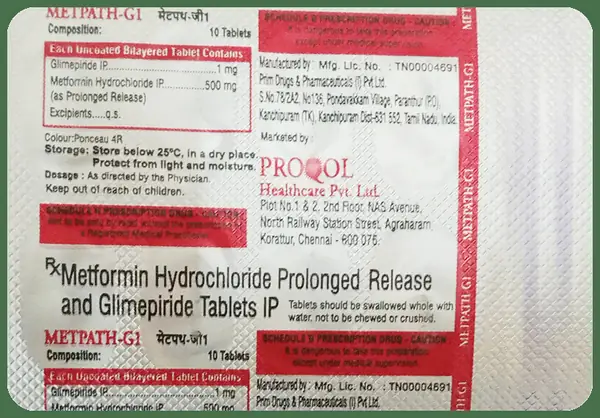 Metpath-G 1 Tablet