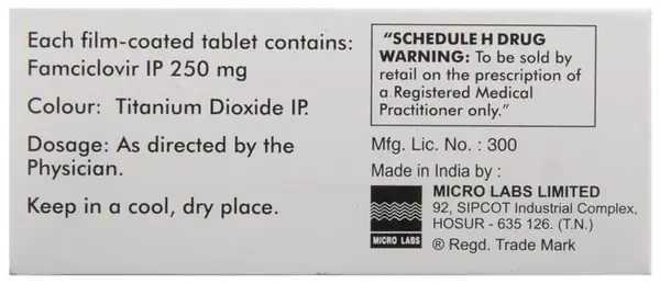 Microvir 250 Tablet thumbnail 3