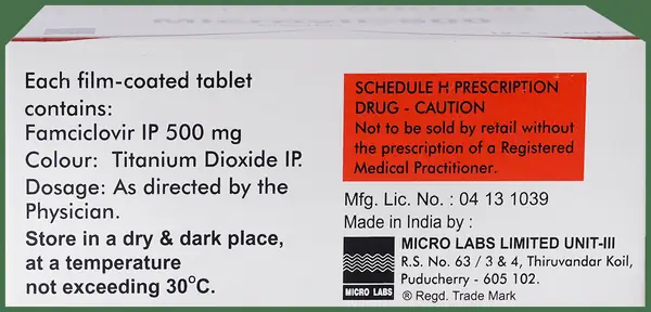 Microvir 500 Tablet thumbnail 2