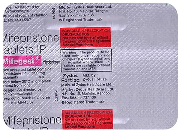 MIFEGEST 200 MG TABLET thumbnail 3