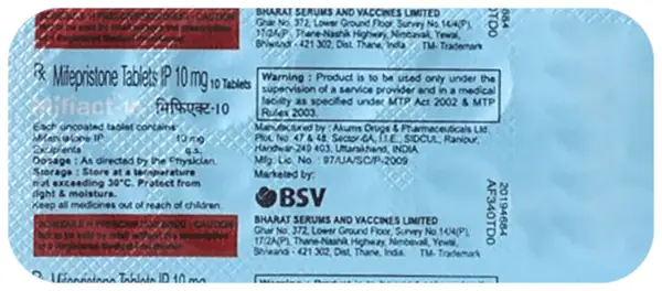 Mifiact 10mg Tablet thumbnail 2