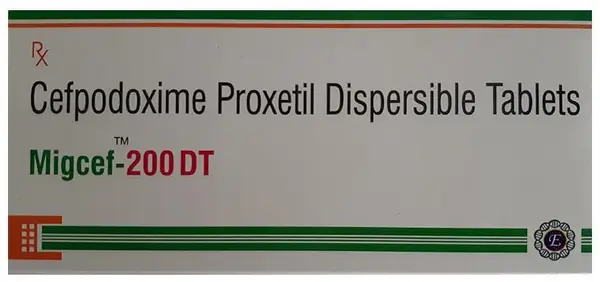 Migcef 200 DT Tablet