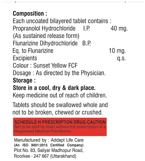 Migracap-Plus Tablet SR