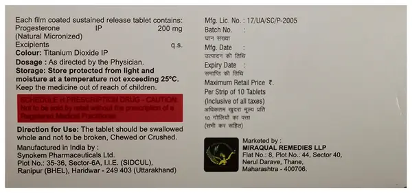 Mikell SR 200 Tablet