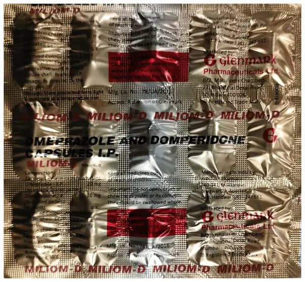 Miliom D 10mg/20mg Capsule thumbnail 3