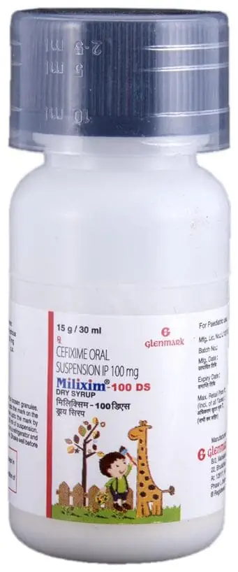 Milixim 100 DS Dry Syrup thumbnail 2