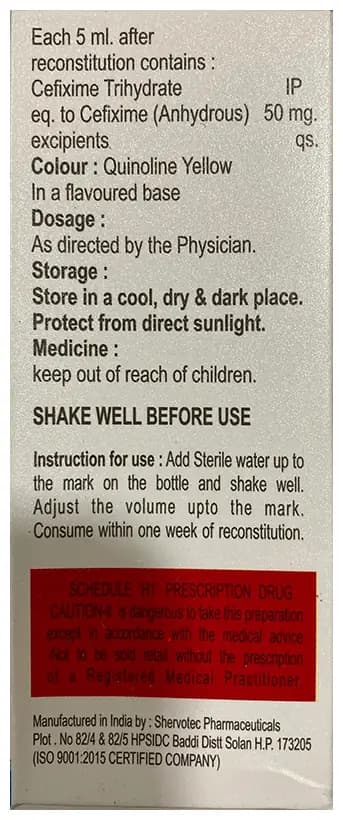 Mimex 50 Dry Syrup