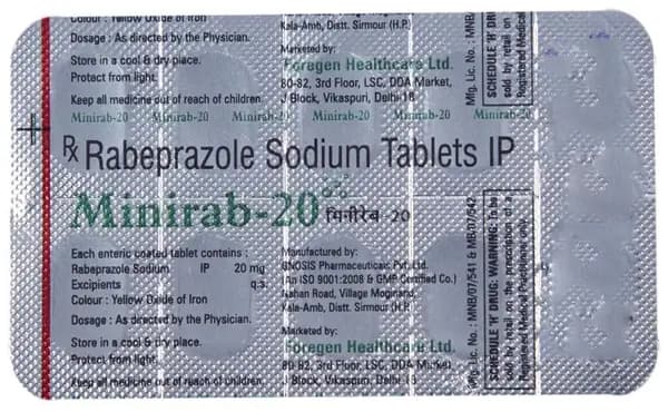Minirab 20 Tablet