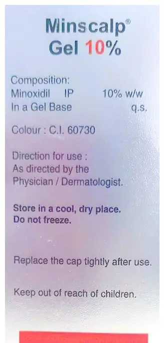 Minscalp 10% Gel (30gm Each) thumbnail 2