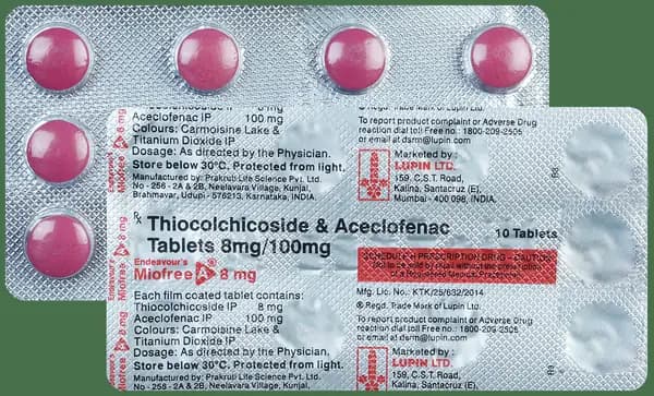 Miofree A 8mg Tablet