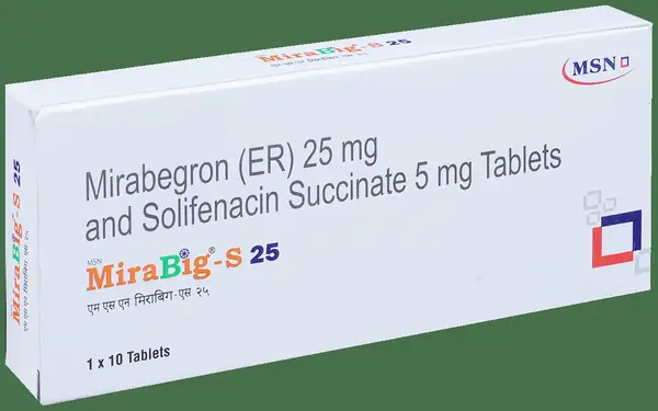 Mirabig-S 25 Tablet ER thumbnail 3