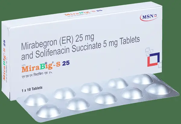 Mirabig-S 25 Tablet ER thumbnail 4