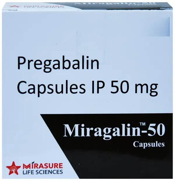 Miragalin 50mg Capsule