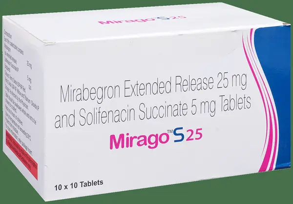 Mirago S 25 Tablet ER thumbnail 2