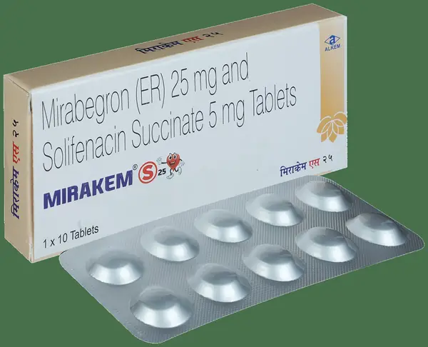 Mirakem S 25mg/5mg Tablet thumbnail 3