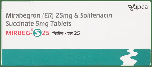 Mirbeg-S 25 Tablet ER thumbnail 3