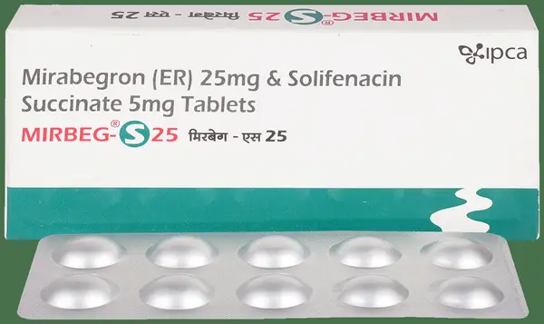 Mirbeg-S 25 Tablet ER thumbnail 4