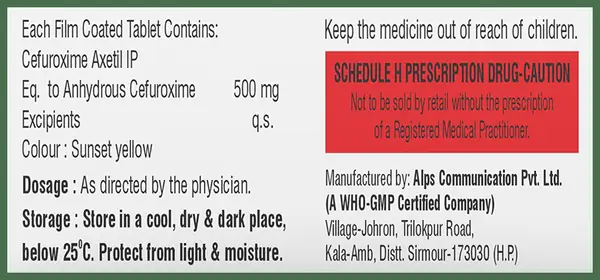 Mitcef 500mg Tablet