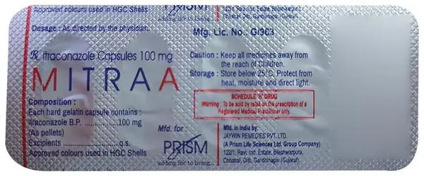 Mitraa 100mg Capsule