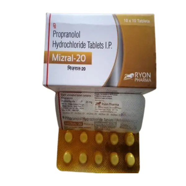 Mizral 20mg Tablet SR