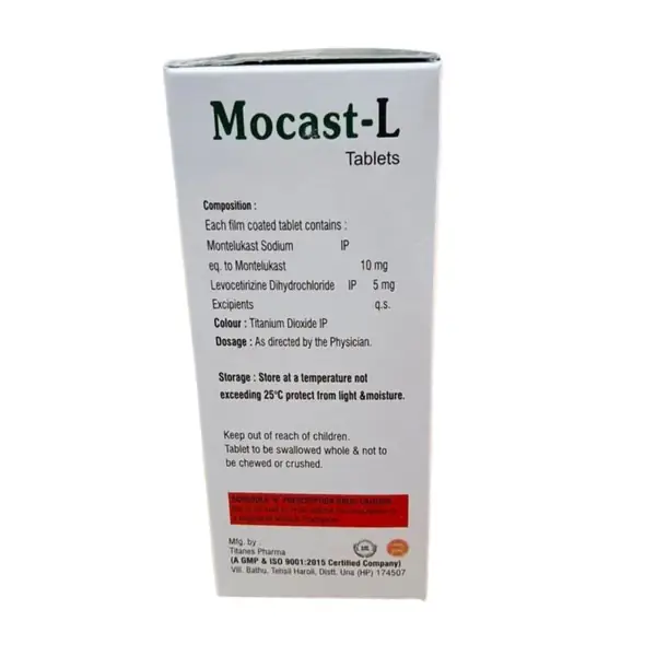 Mocast L 5mg/10mg Tablet