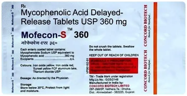 Mofecon-S 360 Tablet DR