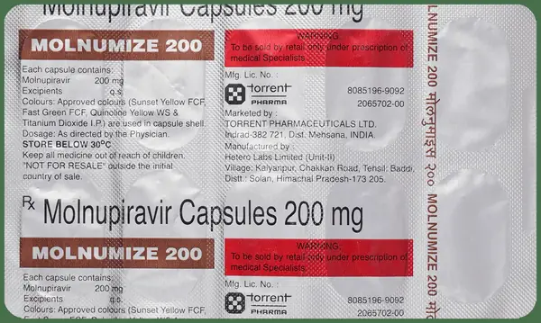 Molnumize 200mg Capsule