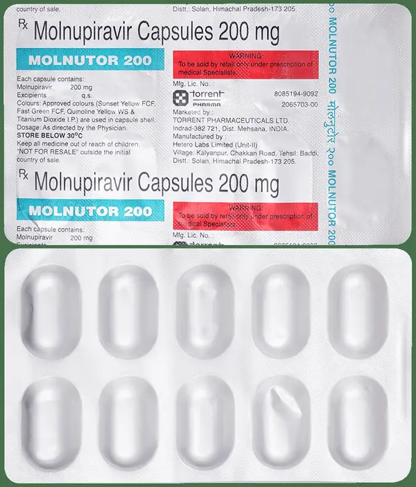 Molnutor 200mg Capsule thumbnail 2