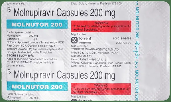 Molnutor 200mg Capsule thumbnail 3
