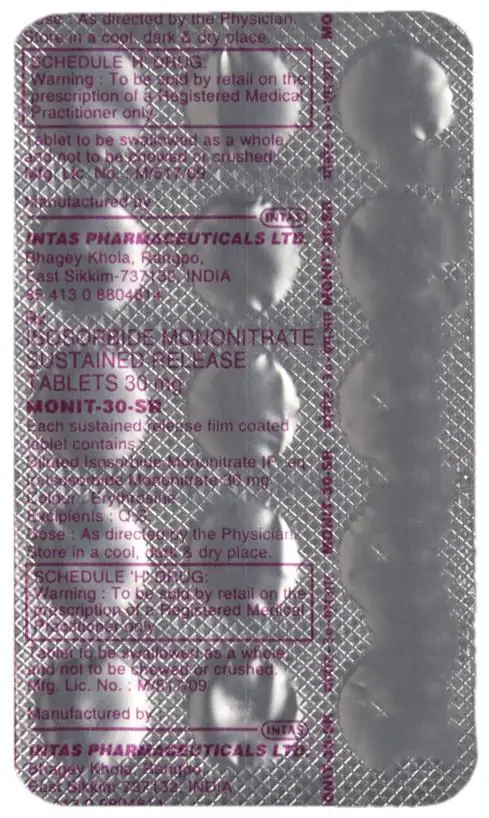 Monit 30 SR Tablet