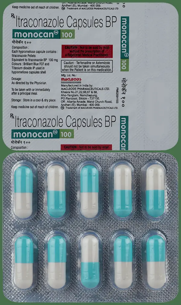 Monocan 100mg Capsule thumbnail 3