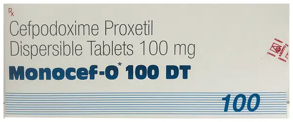 Monocef-O 100 DT Tablet thumbnail 2