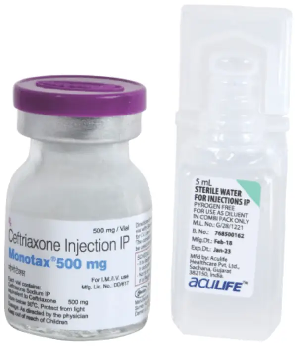 Monotax 500mg Injection