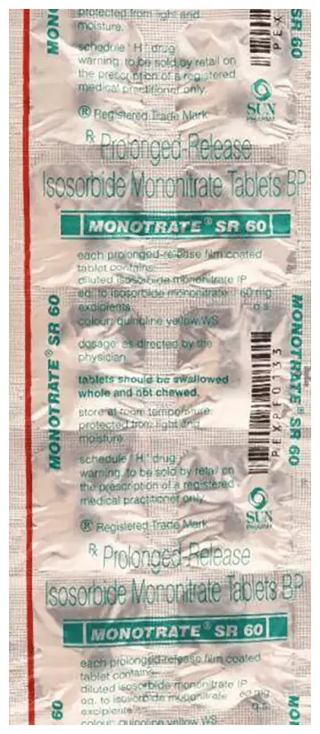 Monotrate SR 60 Tablet thumbnail 2