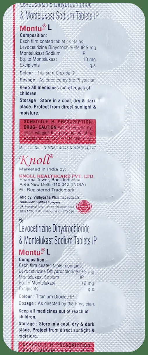Montu-L Tablet
