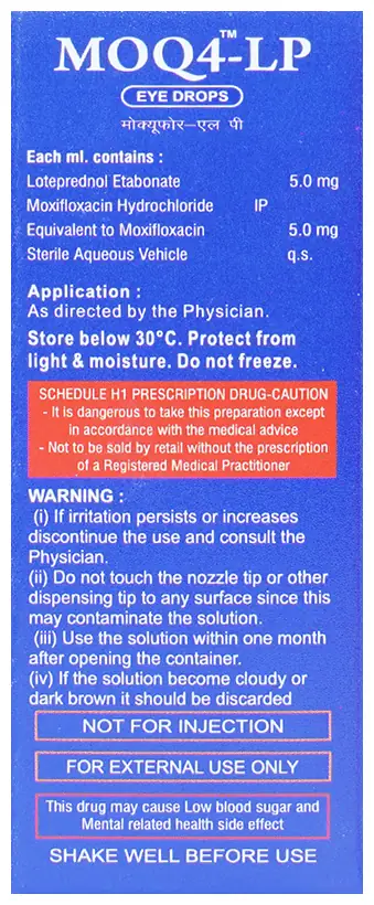Moq4 LP Eye Drop