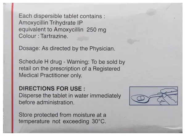 Mox Kid 250mg Tablet thumbnail 2